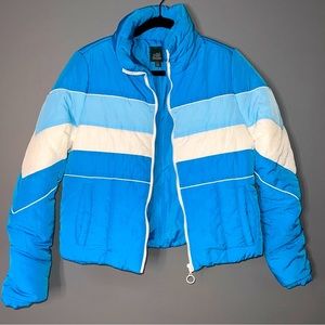 Cropped Ski Puffer Jacket - Women’s Size Small - Wild Fable